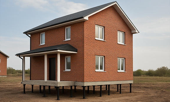 Фундамент в мкр. Изумрудный